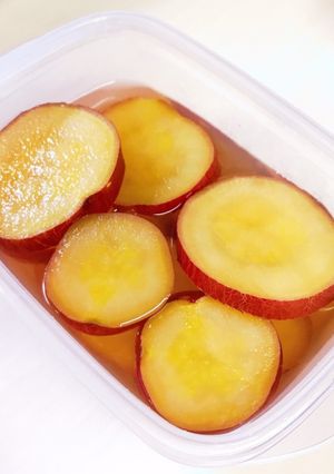 さっぱり！さつまいものレモン煮！♡-レシピのメイン写真