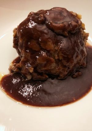肉汁が逃げない！じゅわーーハンバーグ-レシピのメイン写真