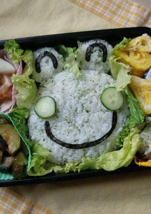 にこにこカエルちゃん☆キャラ弁～！！！-レシピのメイン写真