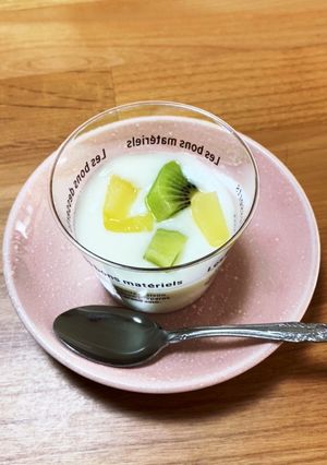 ヨーグルトかん-レシピのメイン写真