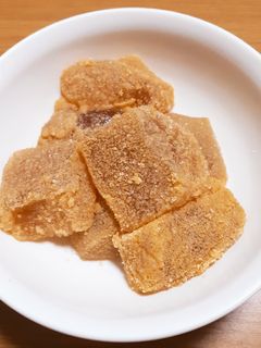 ダイエット中に!麦茶のオオバコわらび餅-レシピのメイン写真