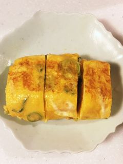 簡単ネギ卵焼き-レシピのメイン写真