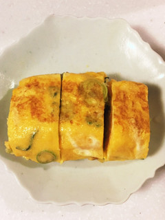 簡単ネギ卵焼き-レシピのメイン写真