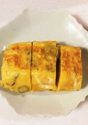 簡単ネギ卵焼き-レシピのメイン写真
