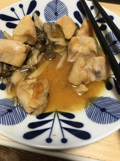 鶏胸肉ぶなしめじ酒蒸し-レシピのメイン写真