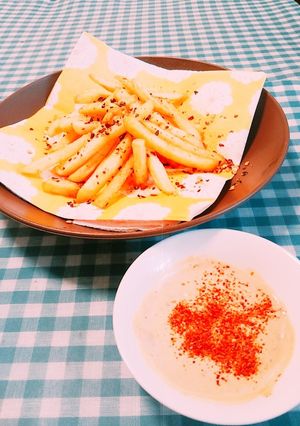 辛いもの好きさん集合♪大人用ポテトフライ-レシピのメイン写真