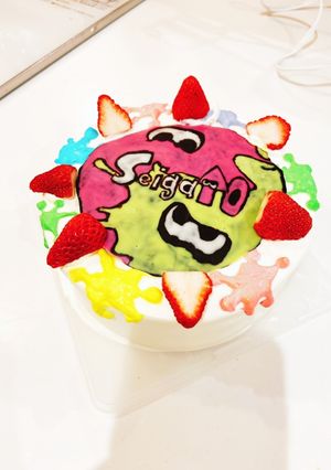 スプラトゥーン☆チョコプレート-レシピのメイン写真