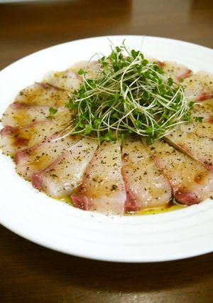 かんぱちのカルパッチョ♪-レシピのメイン写真