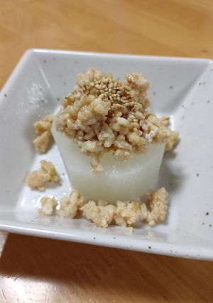 ふろふき大根　肉みそのせ-レシピのメイン写真