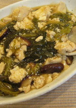 豆腐とほうれん草のとろとろ煮-レシピのメイン写真