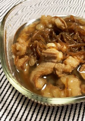 牛ホルモンのさっぱり煮-レシピのメイン写真