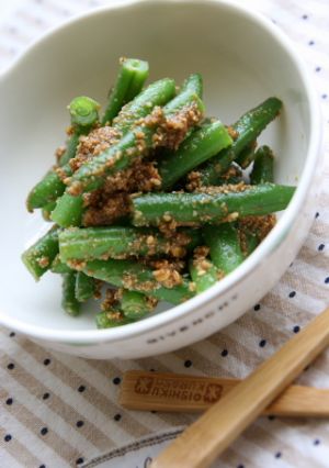 いんげんｎｏ胡麻和え-レシピのメイン写真