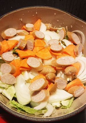 離乳食にも！重ね煮ポトフ-レシピのメイン写真