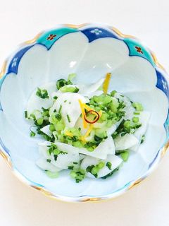かぶの酢の物-レシピのメイン写真