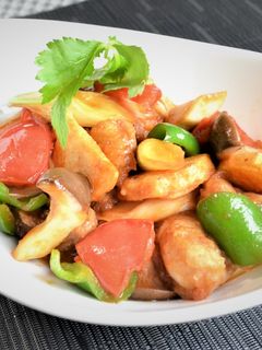 長芋と鶏肉の中華風炒め♪-レシピのメイン写真