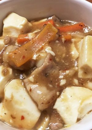 ジャージャン豆腐-レシピのメイン写真