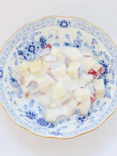 りんごヨーグルト-レシピのメイン写真
