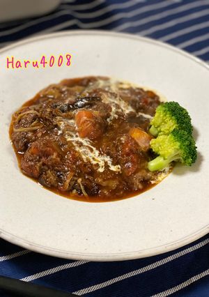 トロトロ牛スジ肉のトマト煮込み-レシピのメイン写真