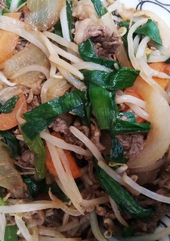 簡単♪焼き肉のタレで野菜たっぷり炒め-レシピのメイン写真