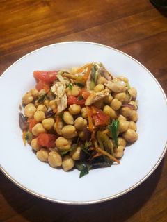 ひよこ豆と野菜のスパイス炒め-レシピのメイン写真