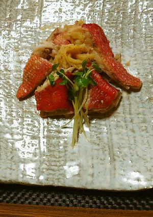ヨウサマの減塩赤鯛の煮付け-レシピのメイン写真