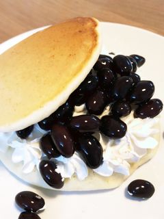 黒豆もちもちサンド(お正月の黒豆消費)-レシピのメイン写真