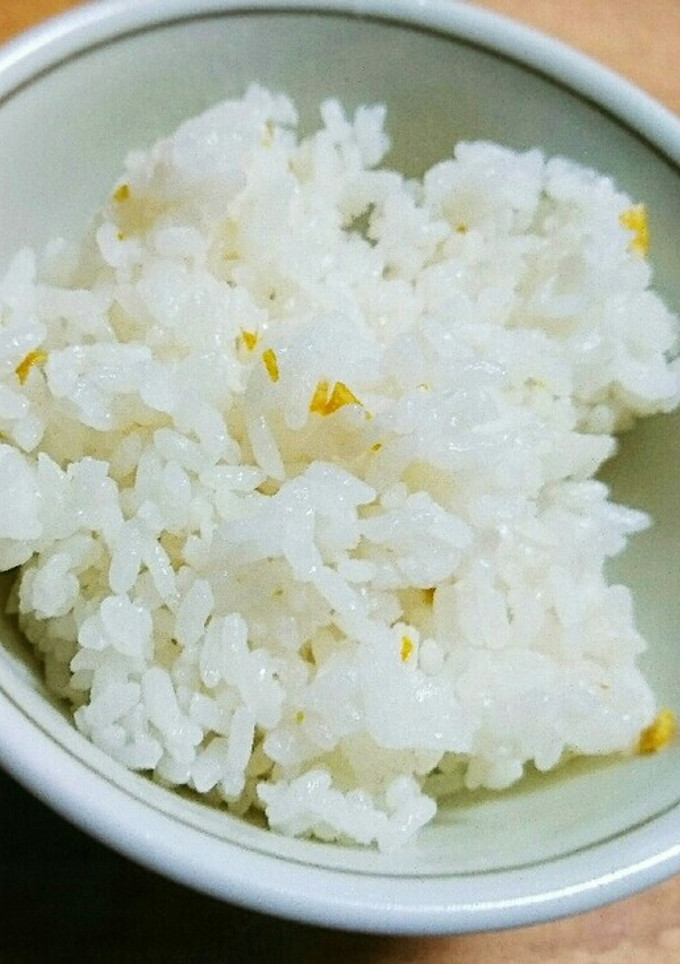柚子と生姜の炊き込みご飯-レシピのメイン写真