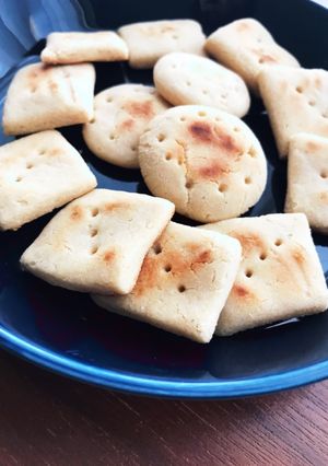 バター不使用。フライパンで玄米粉クッキー-レシピのメイン写真