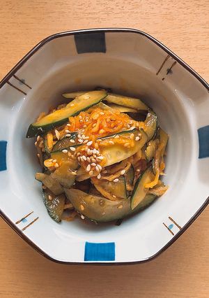 胡瓜と切干大根のナムル【ここから栄養士】-レシピのメイン写真