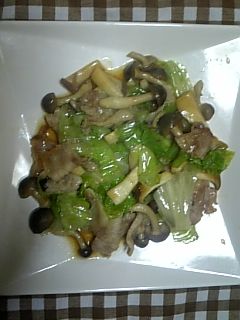 豚肉ときのこ類のオイスターソース炒め-レシピのメイン写真