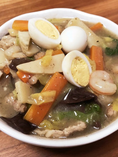 八宝菜 ＊ 中華丼-レシピのメイン写真