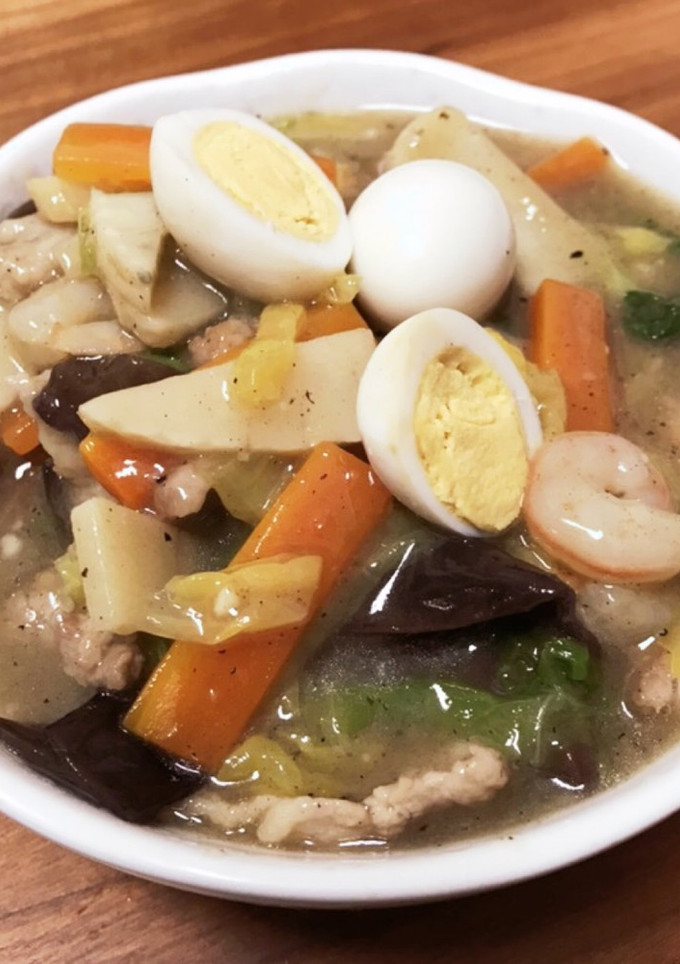 八宝菜 ＊ 中華丼-レシピのメイン写真