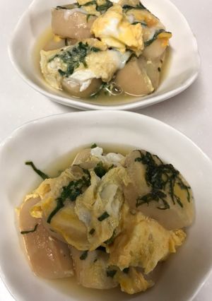 麩の卵とじ-レシピのメイン写真