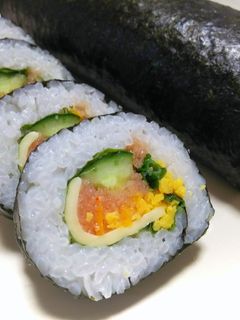 7種の具材で明太子太巻き~恵方巻きにも~-レシピのメイン写真
