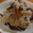 もやしと油揚げの中華酢醤油和え