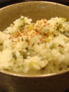 かぶの葉っぱで炊き込みご飯♪-レシピのメイン写真