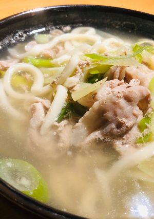 超簡単！優しい肉うどん-レシピのメイン写真