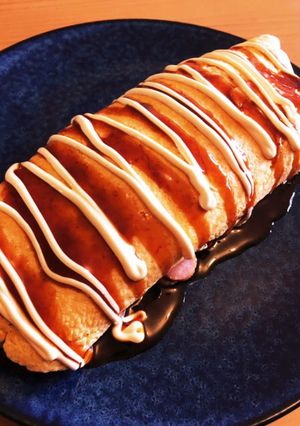 男の３０分料理：お好み焼き風オムレツ-レシピのメイン写真