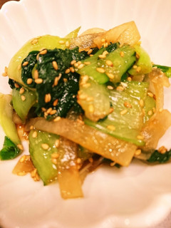 チンゲン菜と大根のナムル-レシピのメイン写真