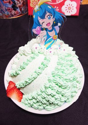 プリキュア　ドームケーキ-レシピのメイン写真