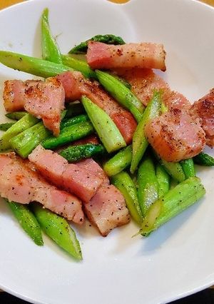 アスパラ ベーコン-レシピのメイン写真