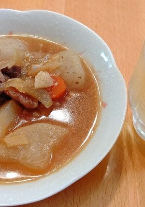 牛スジ煮込み-レシピのメイン写真