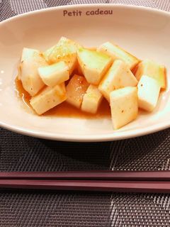 材料2つ!だいこんのカクテキ-レシピのメイン写真