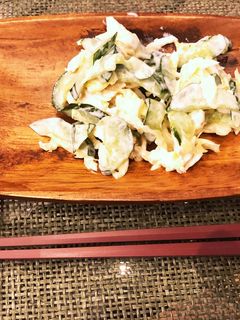 ヘルシー!きゅうりとささみのサラダ-レシピのメイン写真