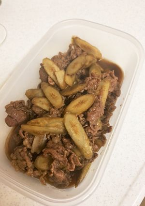 牛肉とゴボウの甘辛煮-レシピのメイン写真
