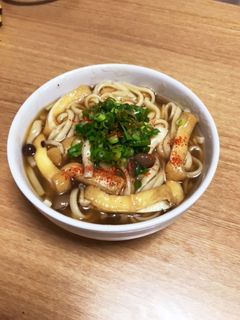 しめじと油揚げのあんかけうどん-レシピのメイン写真