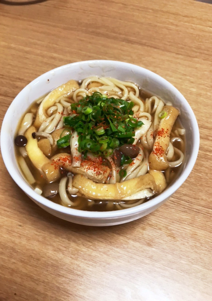 しめじと油揚げのあんかけうどん-レシピのメイン写真
