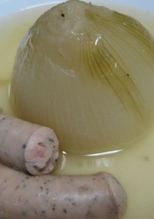 圧力鍋で☆まんまる新たまスープ-レシピのメイン写真