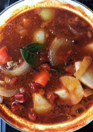 豚肉コロコロトマトぐつぐつ-レシピのメイン写真