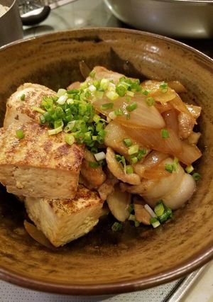 超簡単！すき焼きのタレで豚バラ肉豆腐-レシピのメイン写真
